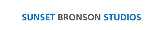 Sunset Bronson Studios Text Logo